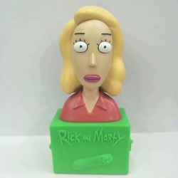Rick and Morty Beth Bust resin...