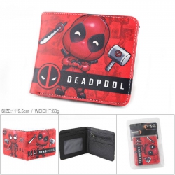 Deadpool Full color PU silk sc...