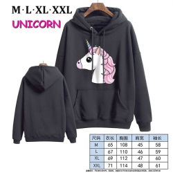 Unicorn-10 Black Printed hoode...