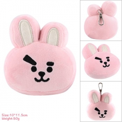 BTS Rabbit Plush doll keychain...