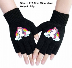 Unicorn-4A Black Anime knitted...