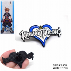 Kingdom Hearts Brooch Bedge