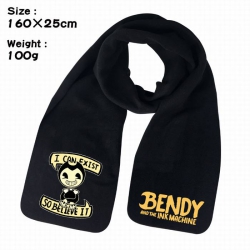 Bendy-5A Anime fleece scarf bi...