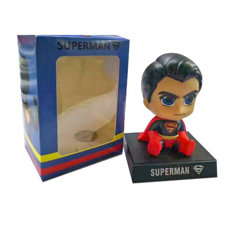 Superman Car doll Boxed Figure Decoration Model