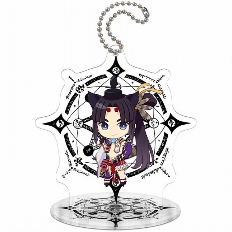 Fate Grand Order-7 Q version soma Small Standing Plates Acrylic keychain pendant 8-9CM