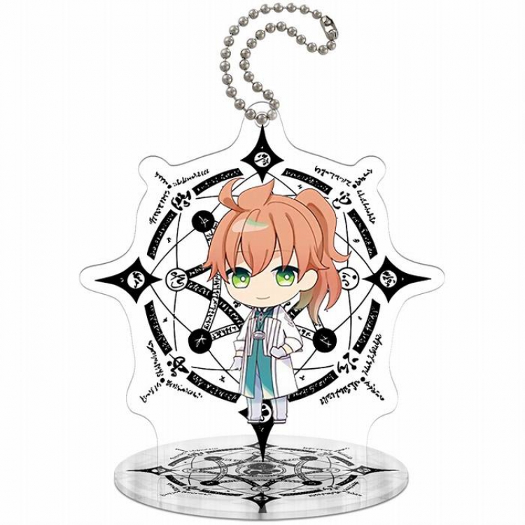 Fate Grand Order-5 Q version soma Small Standing Plates Acrylic keychain pendant 8-9CM