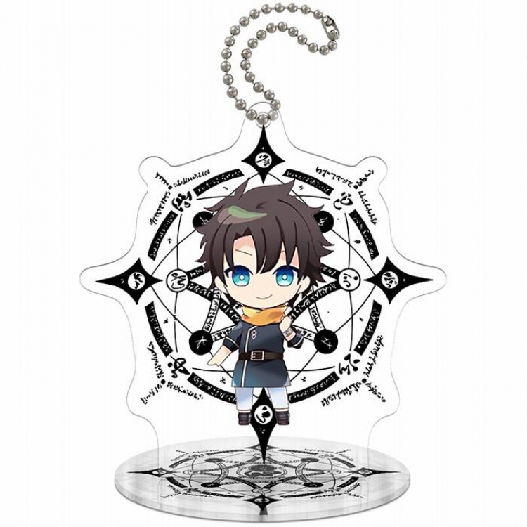 Fate Grand Order-2 Q version soma Small Standing Plates Acrylic keychain pendant 8-9CM