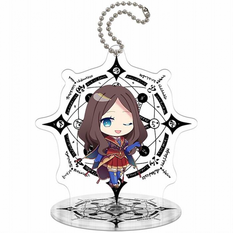 Fate Grand Order-3 Q version soma Small Standing Plates Acrylic keychain pendant 8-9CM