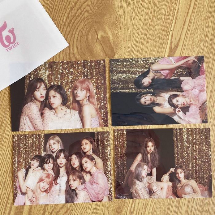 TWICE  Photo Card a Set of four 10X14CM 36G price for 10 set