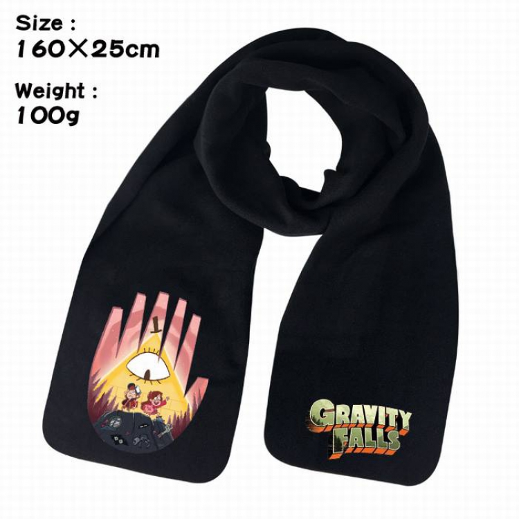 Gravity Falls-1A Anime fleece scarf bib 160X25CM 100G