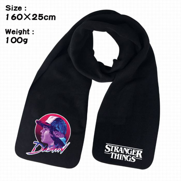 Stranger Things-11A Anime fleece scarf bib 160X25CM 100G