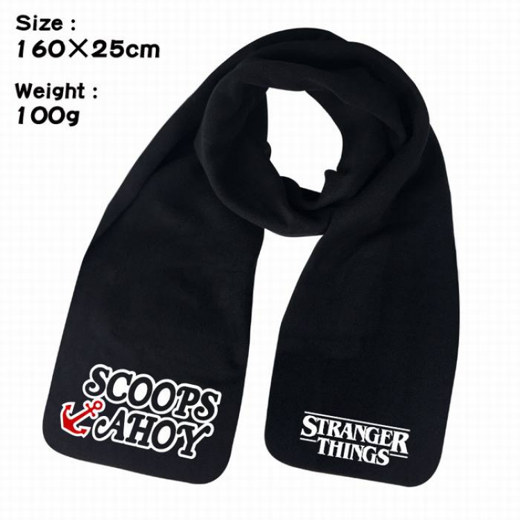 Stranger Things-2A Anime fleece scarf bib 160X25CM 100G