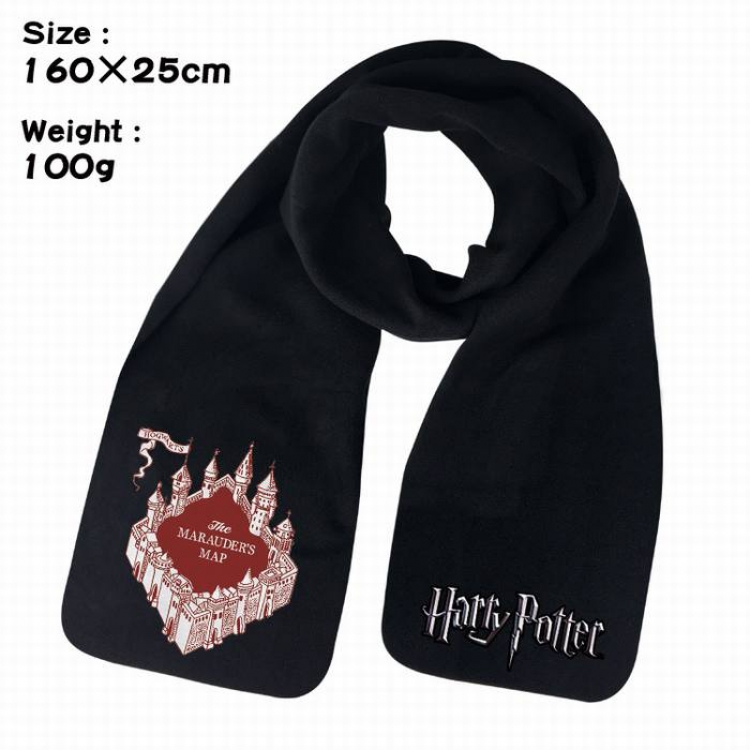 Harry Potter-11A Anime fleece scarf bib 160X25CM 100G