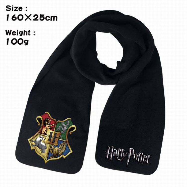 Harry Potter-9A Anime fleece scarf bib 160X25CM 100G