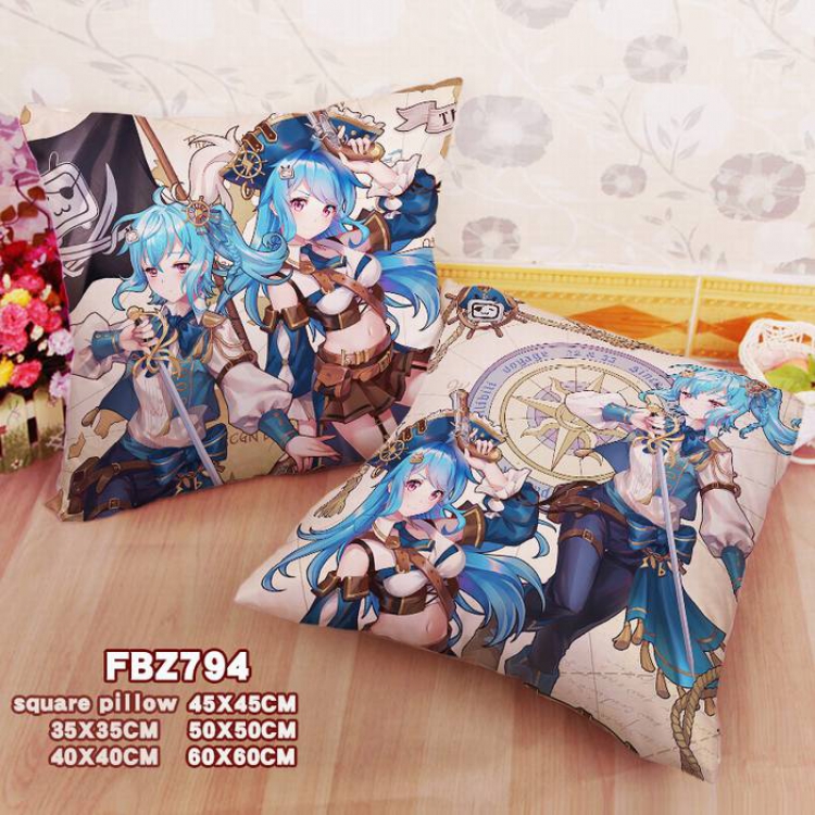 Bilibili Double-sided full color pillow cushion 45X45CM-FBZ794