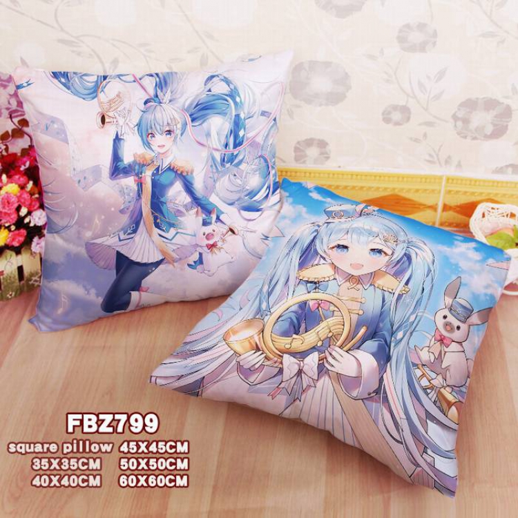 Vocaloid Double-sided full color pillow cushion 45X45CM-FBZ2020