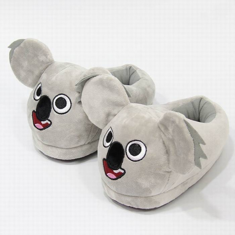 Cartoon half pack plush slippers home shoes Suitable for 3-8 years old 0.185KG price for 5 pcs