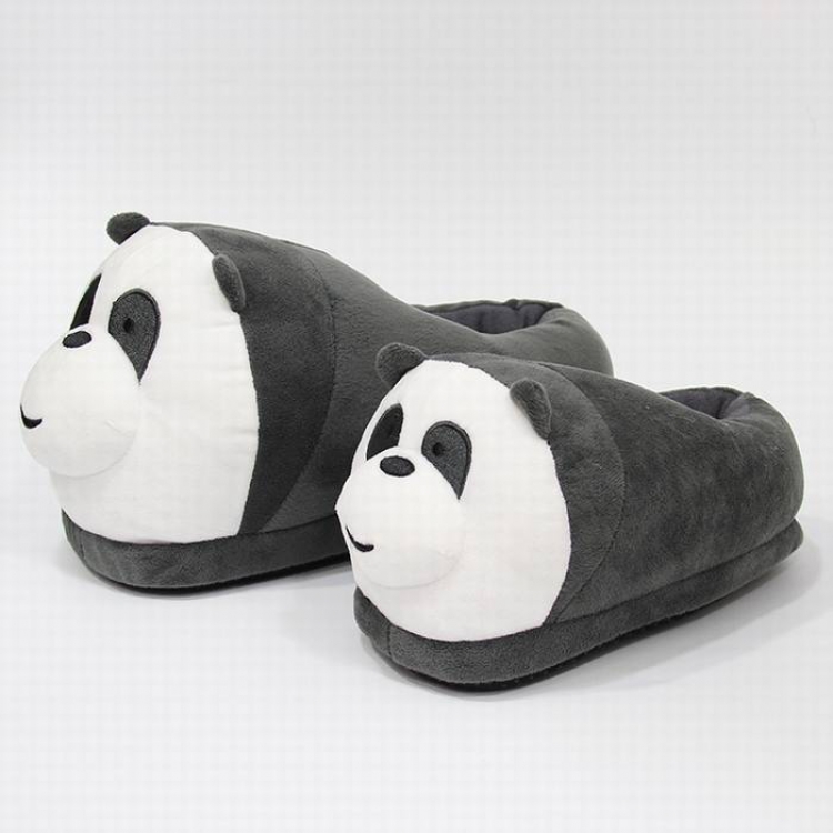 Cartoon Panda All Inclusive Plush Doll Slippers Suitable for 3-8 years old 0.185KG price for 5 pcs