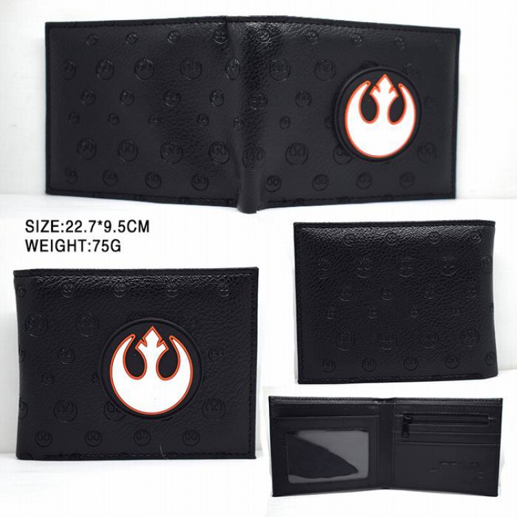 Wallet Star Wars Short two fold silicone wallet