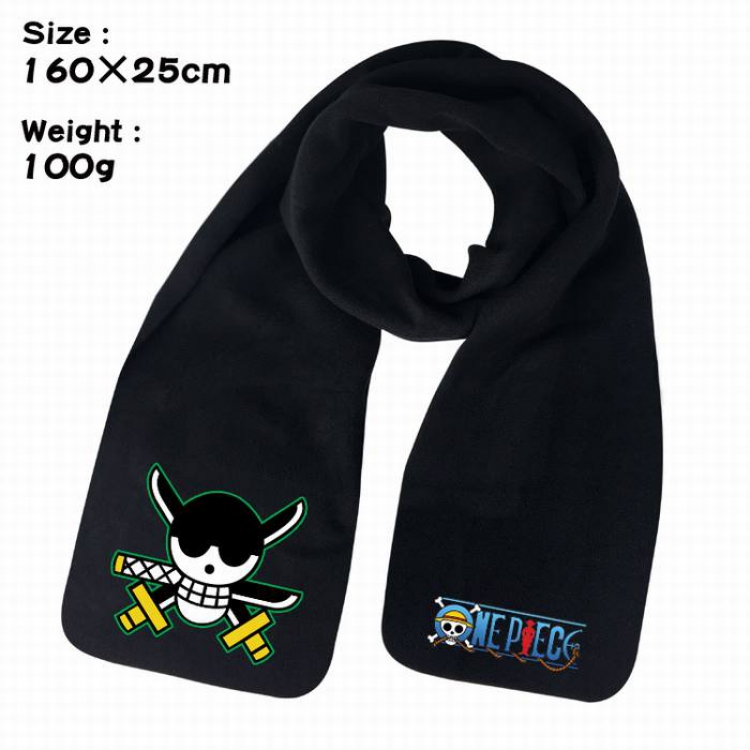 One Piece-11A Anime fleece scarf bib 160X25CM 100G
