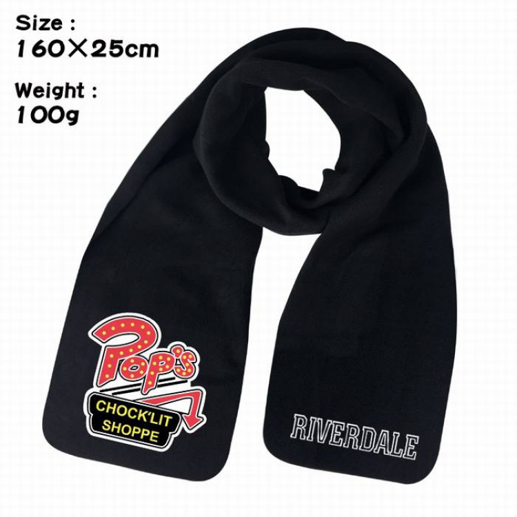 Riverdale-2A Anime fleece scarf bib 160X25CM 100G