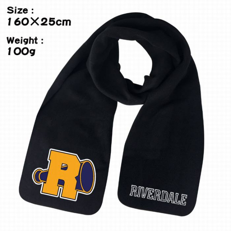 Riverdale-1A Anime fleece scarf bib 160X25CM 100G