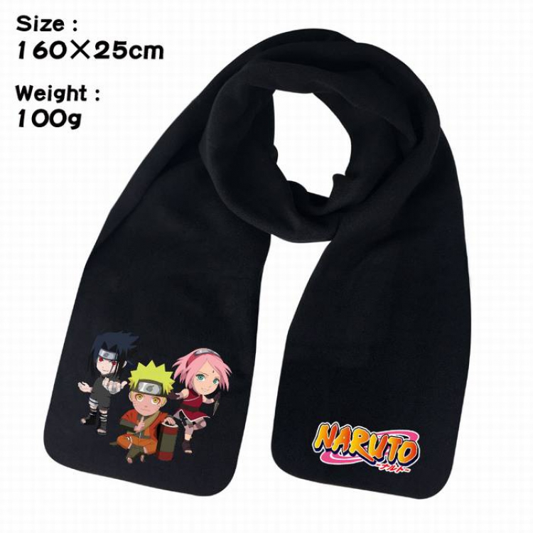 Naruto-1A Anime fleece scarf bib 160X25CM 100G