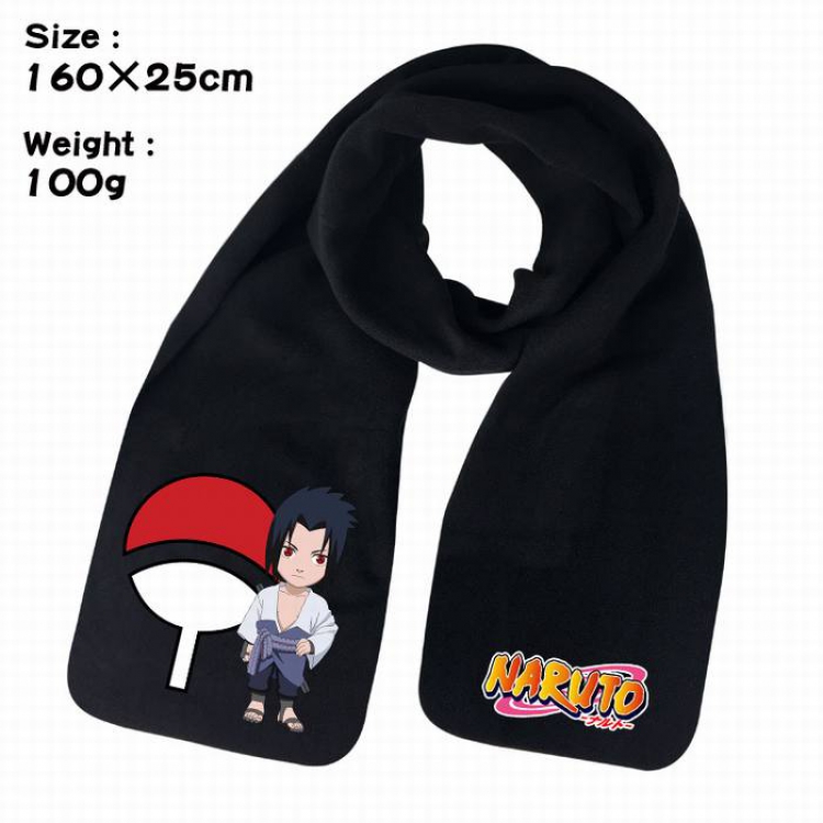 Naruto-5A Anime fleece scarf bib 160X25CM 100G