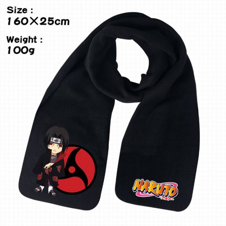 Naruto-4A Anime fleece scarf bib 160X25CM 100G