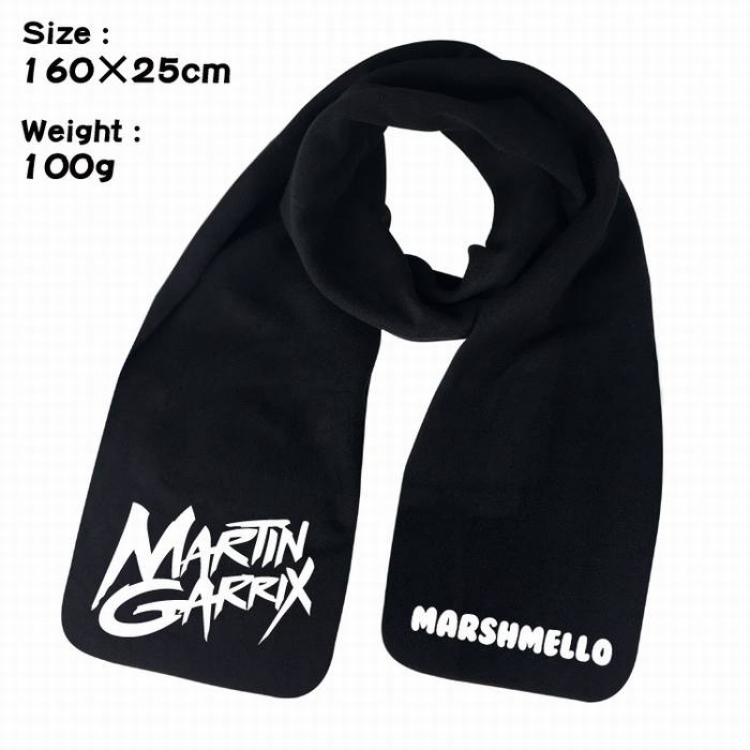 Marshmello-6A Anime fleece scarf bib 160X25CM 100G