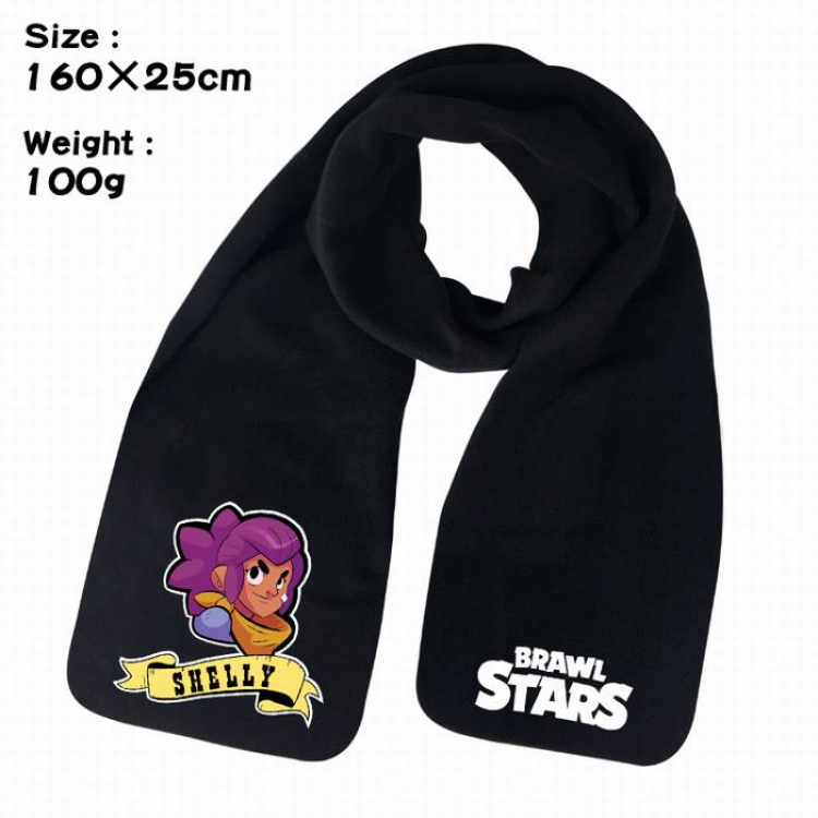 Brawl Stars-11A Anime fleece scarf bib 160X25CM 100G