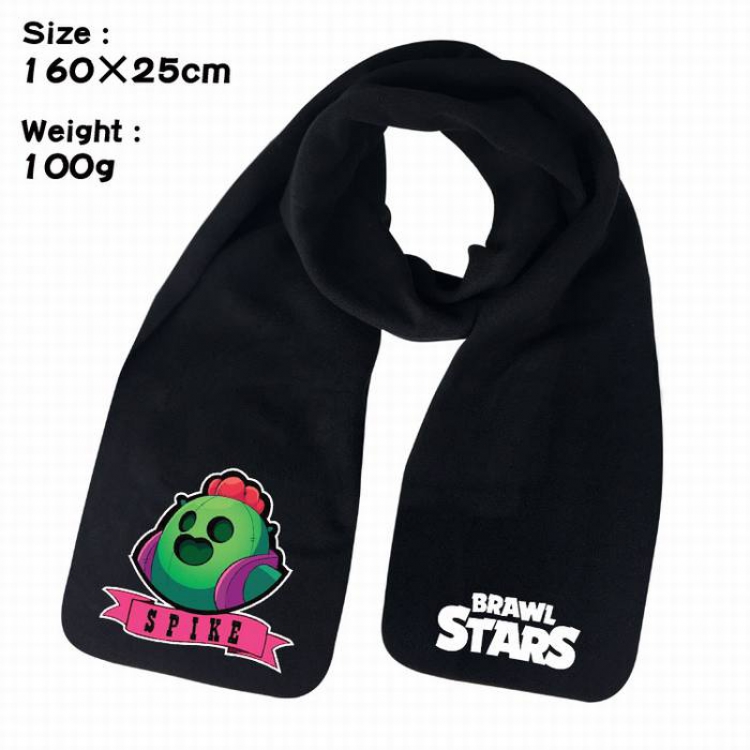 Brawl Stars-10A Anime fleece scarf bib 160X25CM 100G