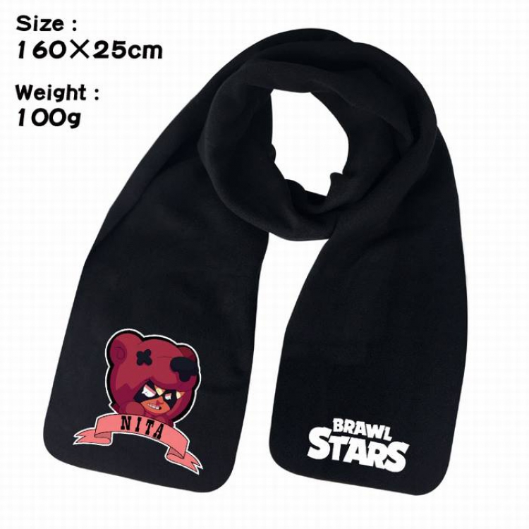 Brawl Stars-13A Anime fleece scarf bib 160X25CM 100G