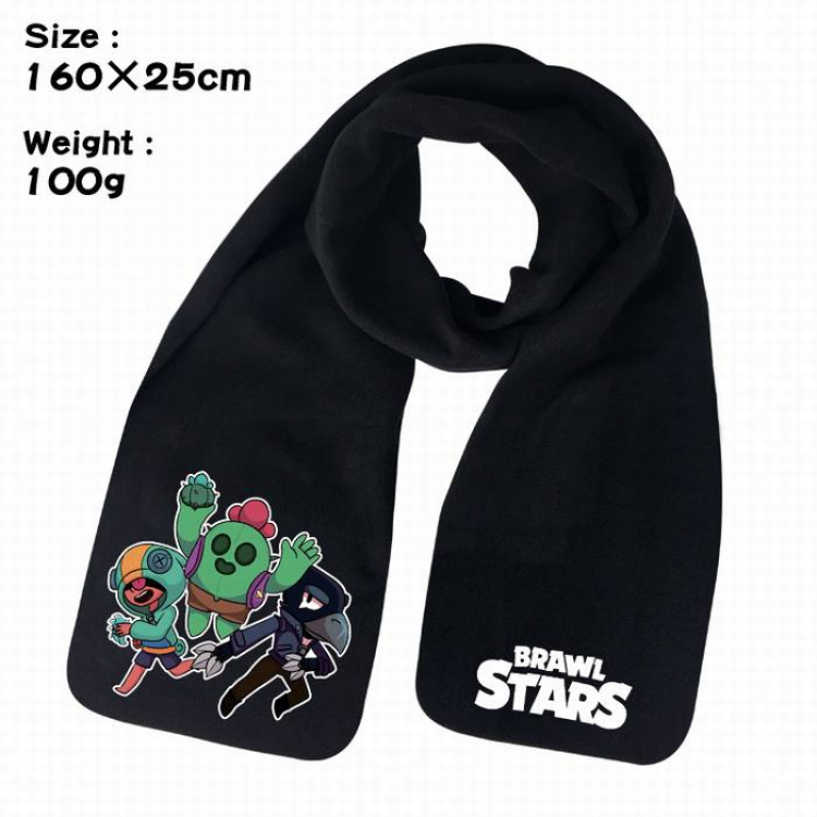 Brawl Stars-3A Anime fleece scarf bib 160X25CM 100G