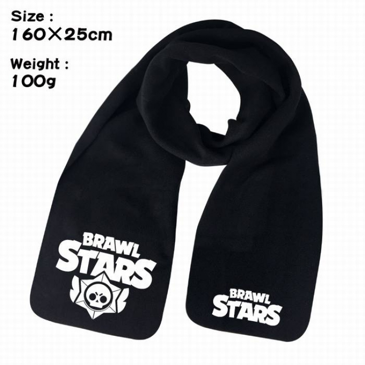 Brawl Stars-1A Anime fleece scarf bib 160X25CM 100G