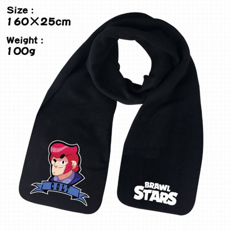Brawl Stars-7A Anime fleece scarf bib 160X25CM 100G