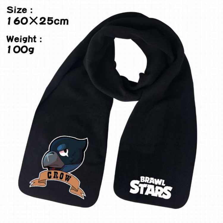 Brawl Stars-8A Anime fleece scarf bib 160X25CM 100G
