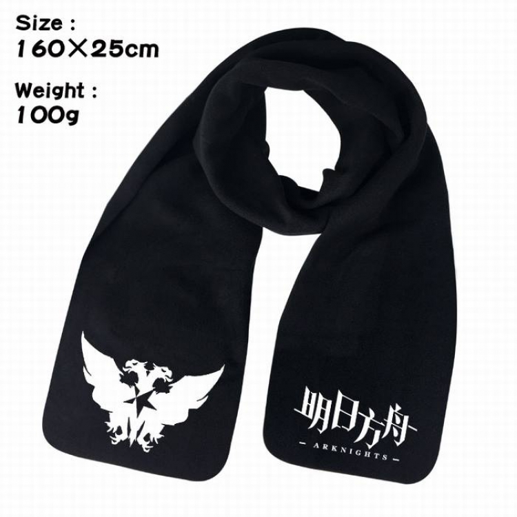 Arknights-5A Anime fleece scarf bib 160X25CM 100G