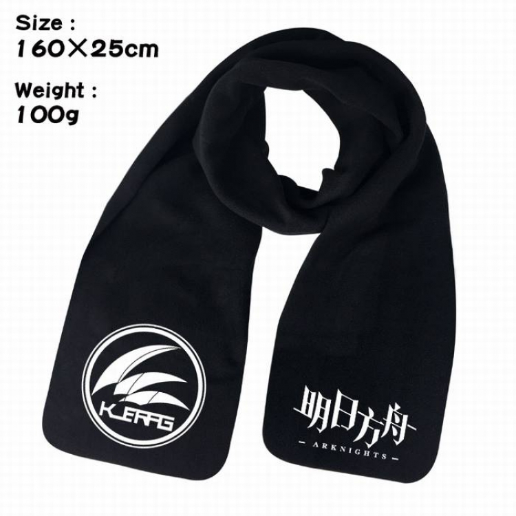 Arknights-4A Anime fleece scarf bib 160X25CM 100G