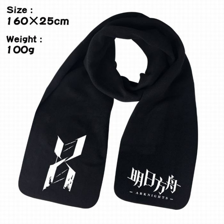 Arknights-7A Anime fleece scarf bib 160X25CM 100G