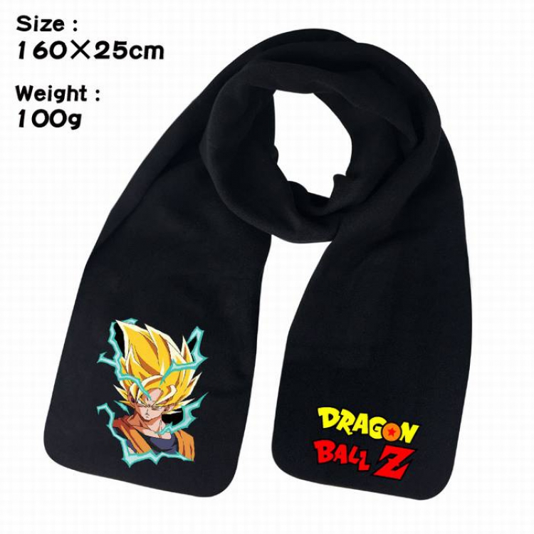 Dragon Ball-3A Anime fleece scarf bib 160X25CM 100G