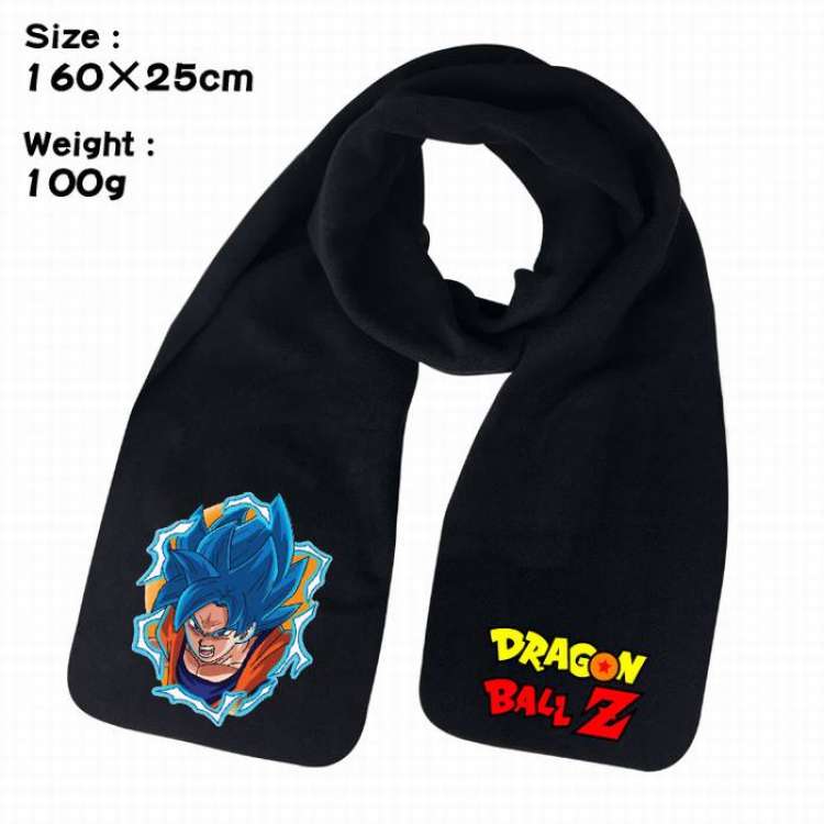 Dragon Ball-5A Anime fleece scarf bib 160X25CM 100G