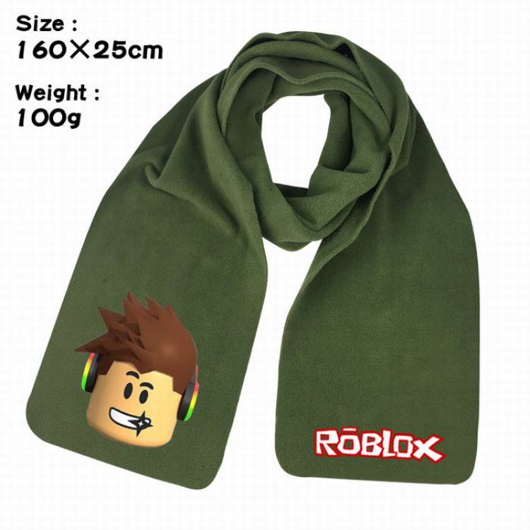 Roblox-10A Anime fleece scarf bib 160X25CM 100G