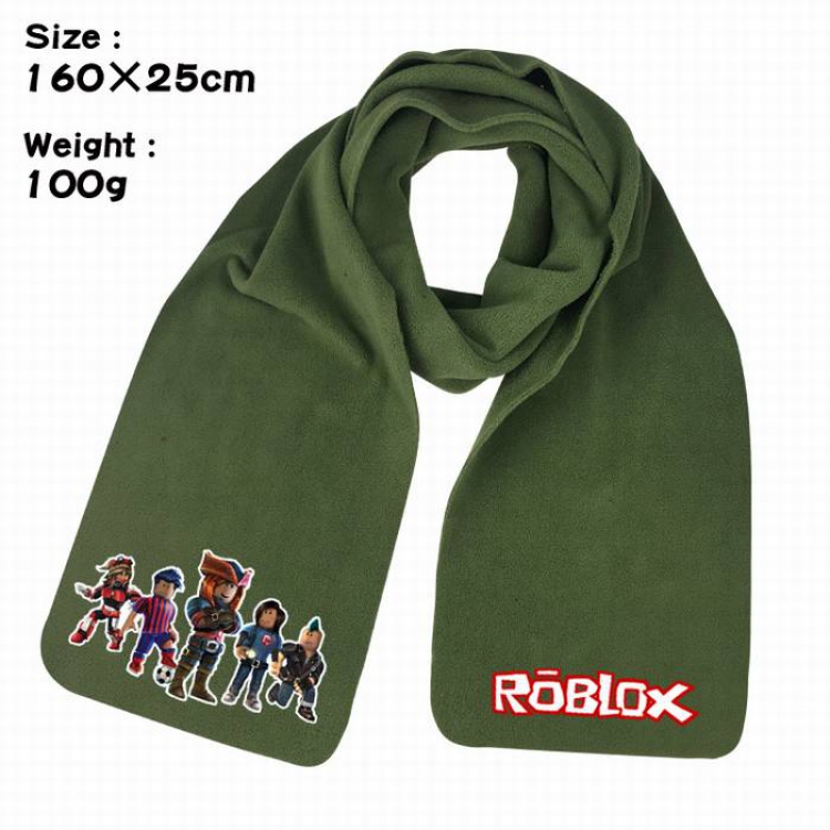 Roblox-11A Anime fleece scarf bib 160X25CM 100G