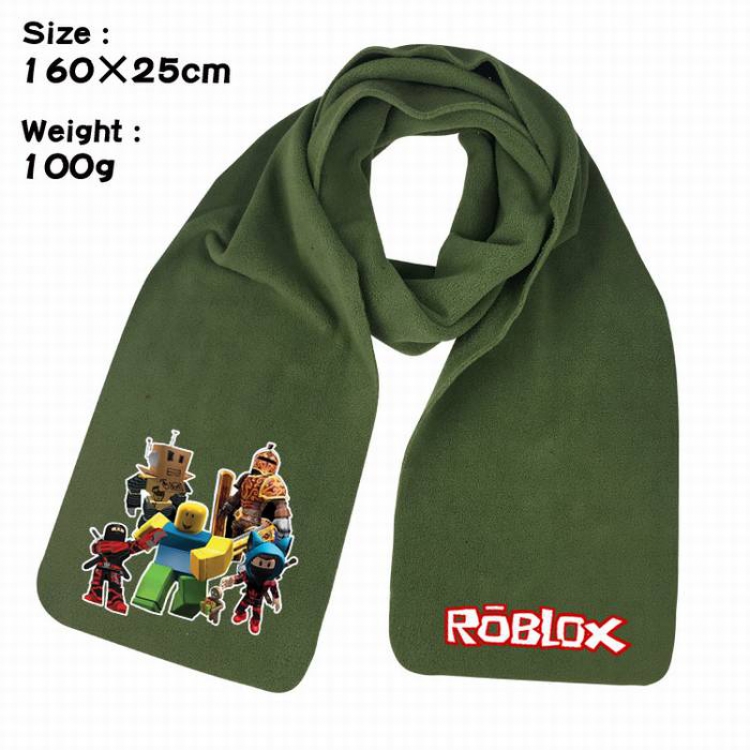Roblox-13A Anime fleece scarf bib 160X25CM 100G