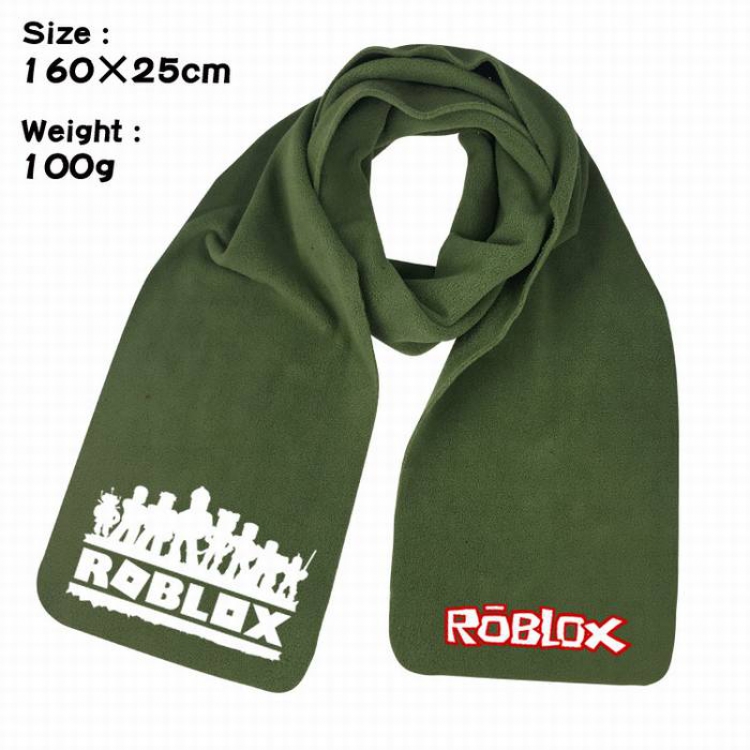 Roblox-14A Anime fleece scarf bib 160X25CM 100G