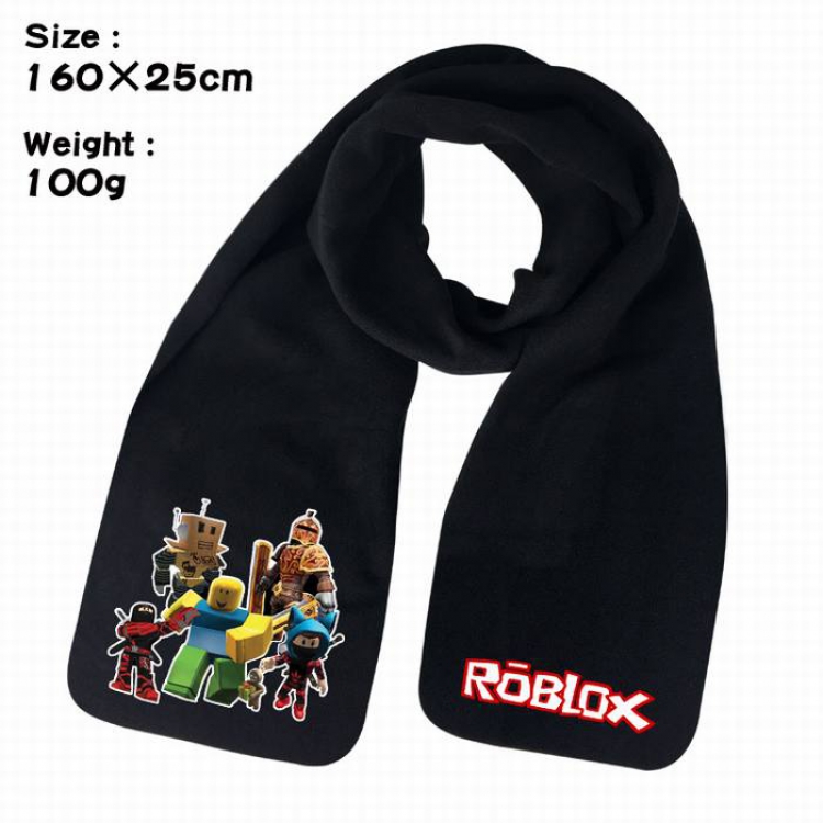 Roblox-6A Anime fleece scarf bib 160X25CM 100G