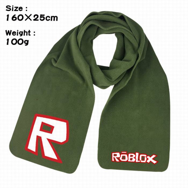 Roblox-9A Anime fleece scarf bib 160X25CM 100G