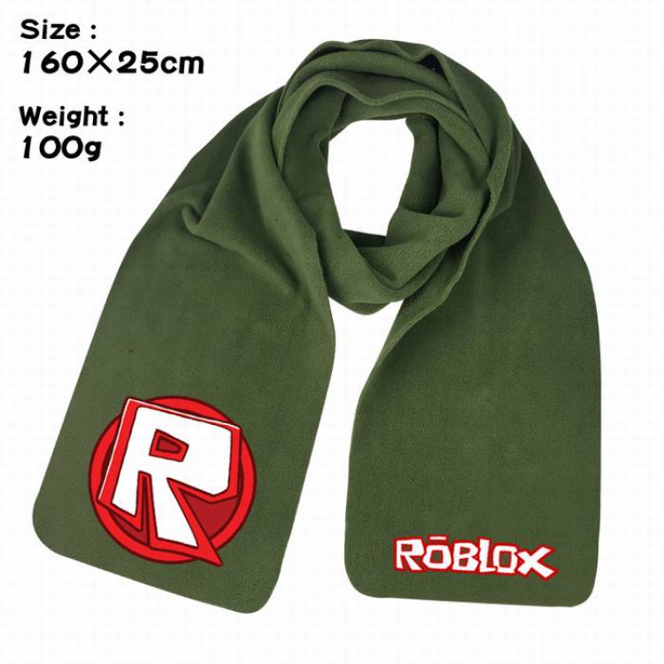 Roblox-8A Anime fleece scarf bib 160X25CM 100G