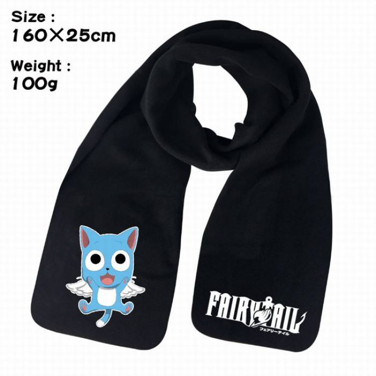 Fairy Tail-10A Anime fleece scarf bib 160X25CM 100G